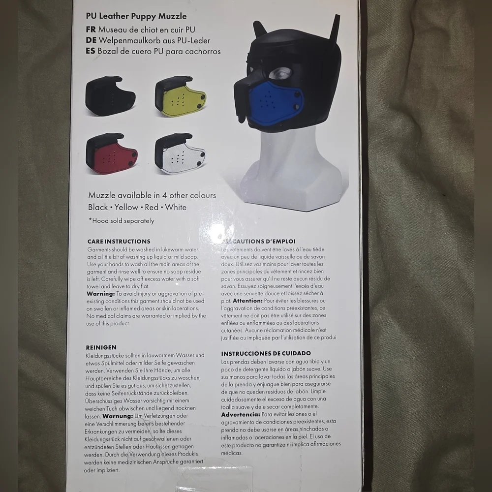 Prowler Red - Puppy Muzzle - Blue